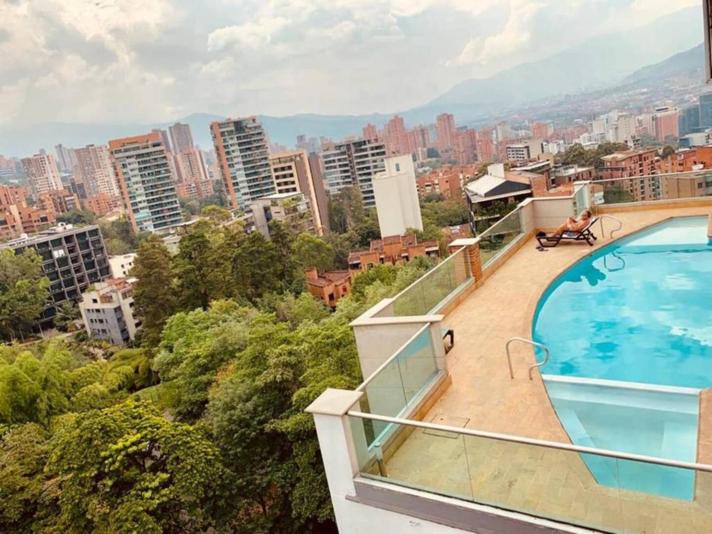 Luxury 1 Bedroom With Pool & Gym Close Provenza Medellín Exterior foto